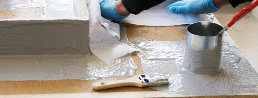 Atelier de résine liquide PMMA