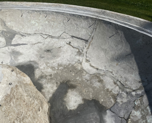 Assainissement du béton